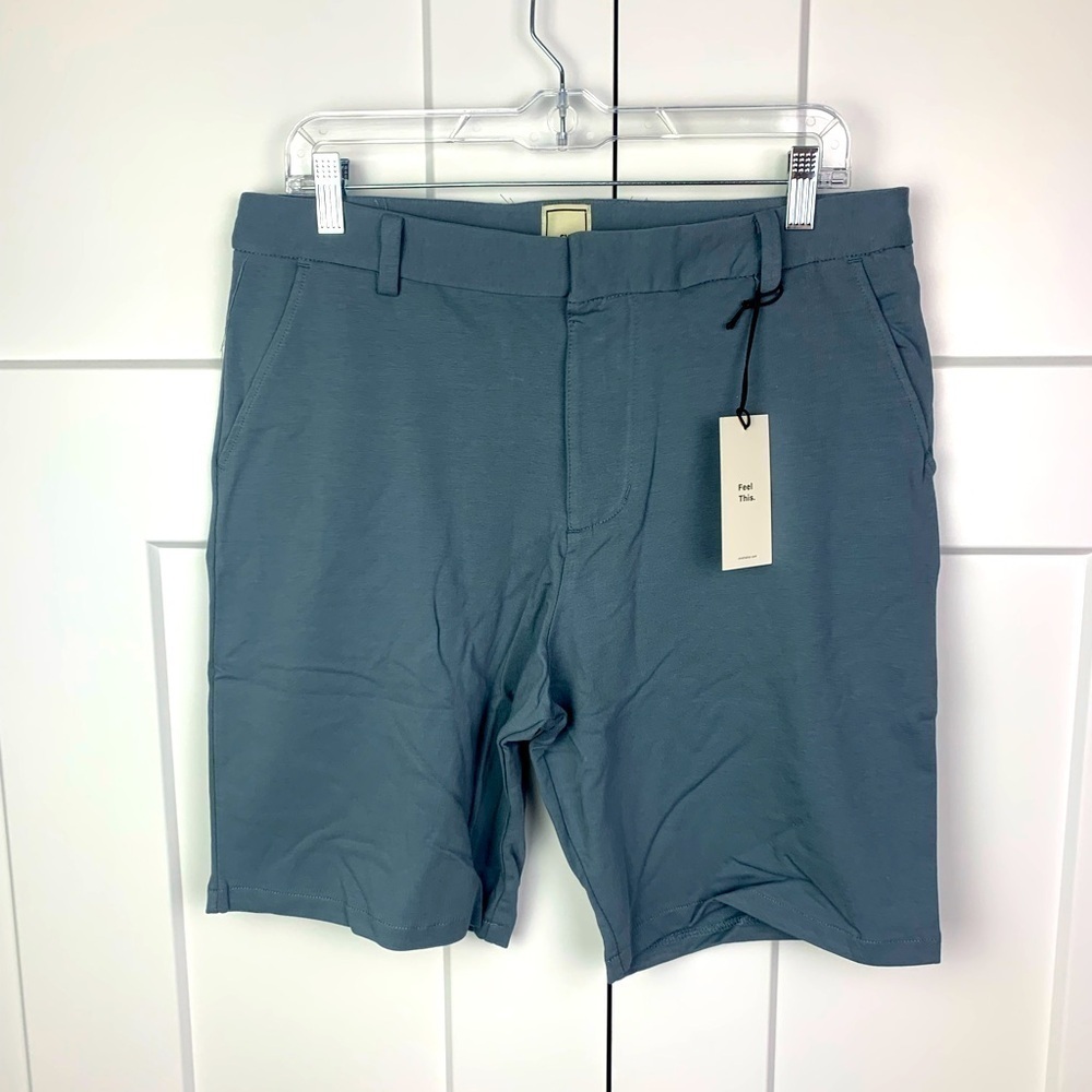 NWT Swet Tailor Men's EveryDay Chino Shorts French Gray Size 31 38
